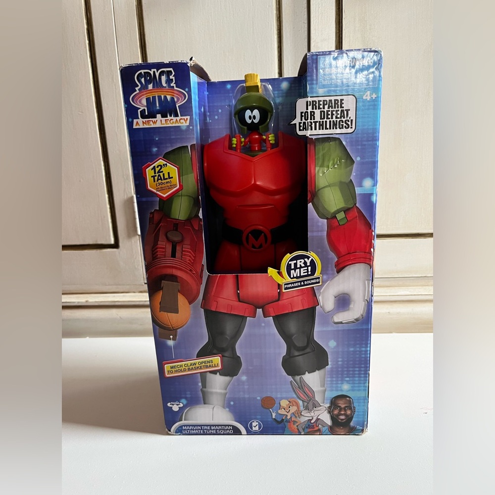 Space Jam: A New Legacy Marvin the Martian Ultimate Tune Squad 12" Action Figure